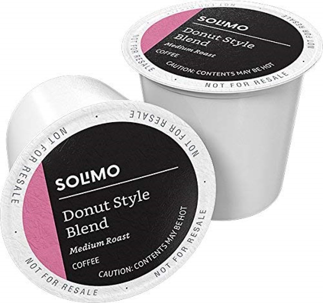 Amazon Brand - Solimo Dark Roast Coffee Pods, Compatible with Keurig 2.0 K-Cup Brewers, 100 Count (Pack of 1)