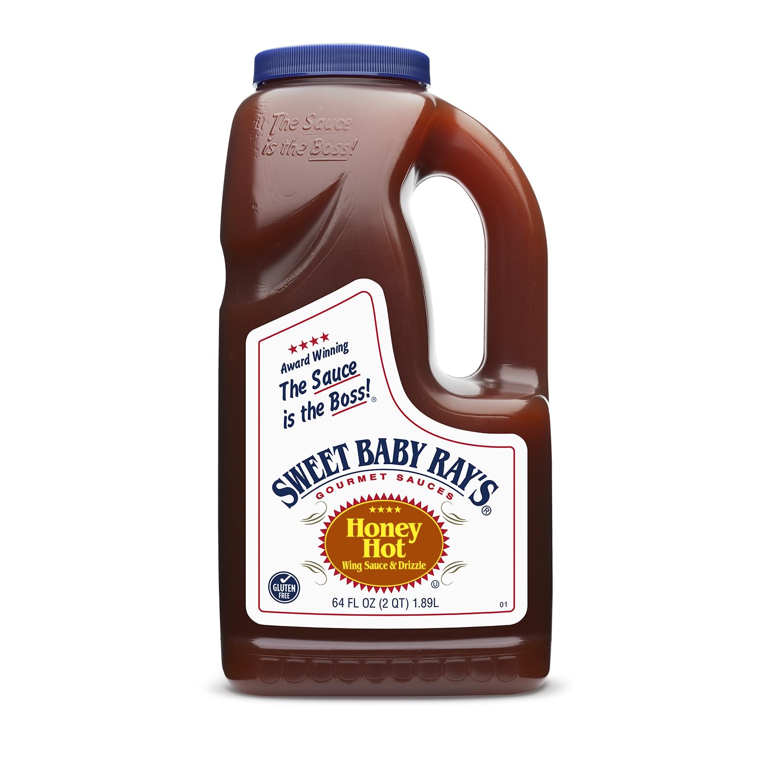 Sweet Baby Ray's Award Winning Sauce | Lemon Pepper Flavor | 64 oz Bottle | Kosher | Gluten Free | Made in the USA