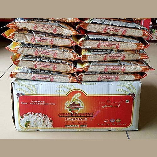 SHRILALMAHAL Empire Basmati Rice (Most Premium), 10 lbs / 160 oz