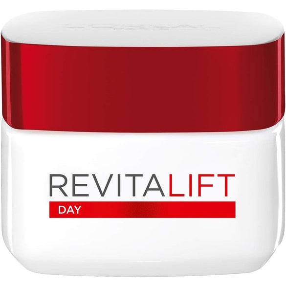L’Oréal Paris Revitalift Moisturizing Day Cream with Pro-retinol & Fibrelastyl - Anti-Wrinkle + Enhanced Elasticity, 50ML
