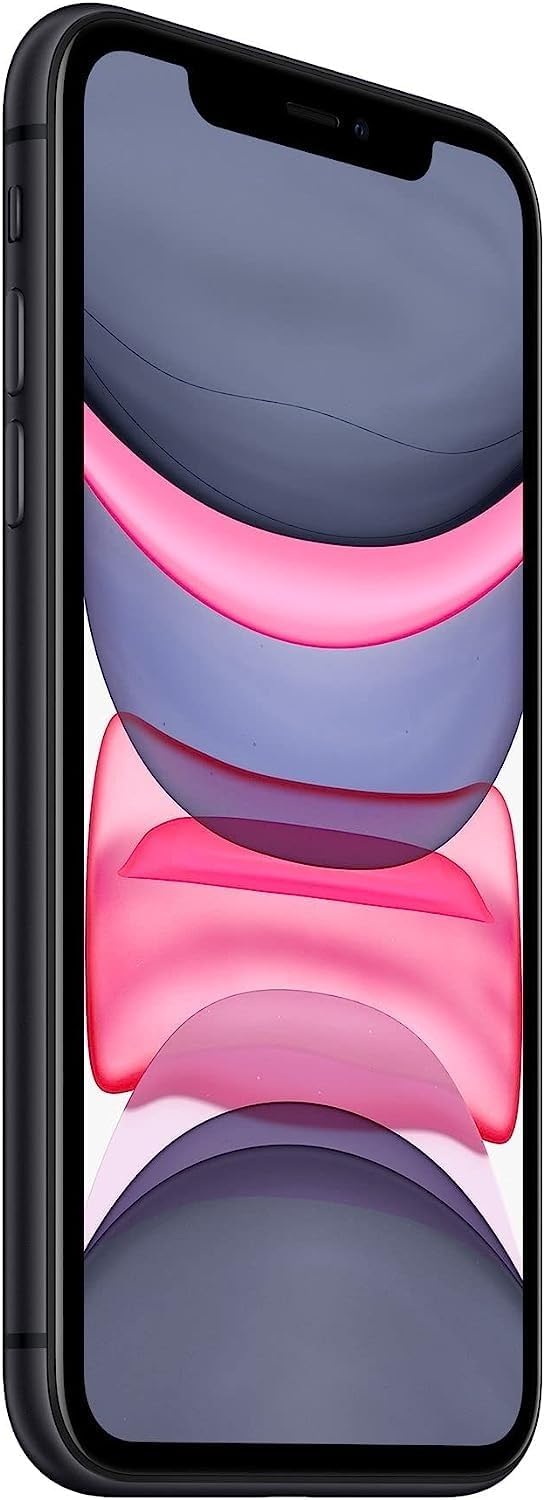 Apple iPhone 11, 64GB, Black - Unlocked (Renewed)