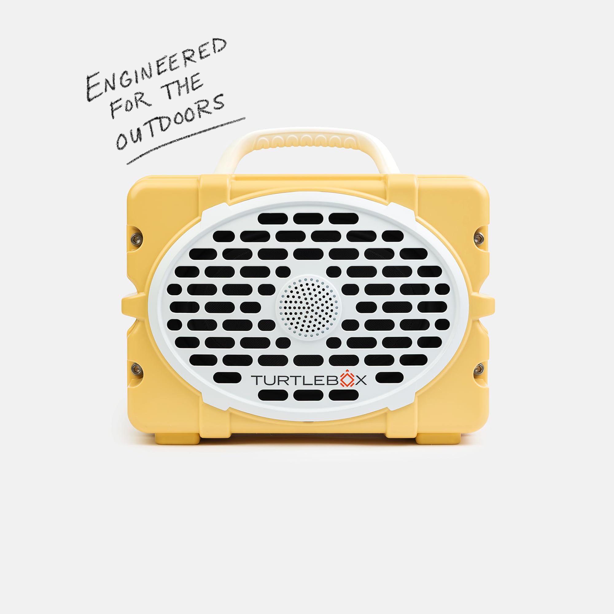 Turtlebox Original Gen 3: Portable Outdoor Bluetooth Speaker – Ultra-Loud (120dB), Waterproof (IP67), Rugged, Impact-Resistant, 3-Day Battery | Party Mode: Unlimited Pairing for Stereo Sound, Tan