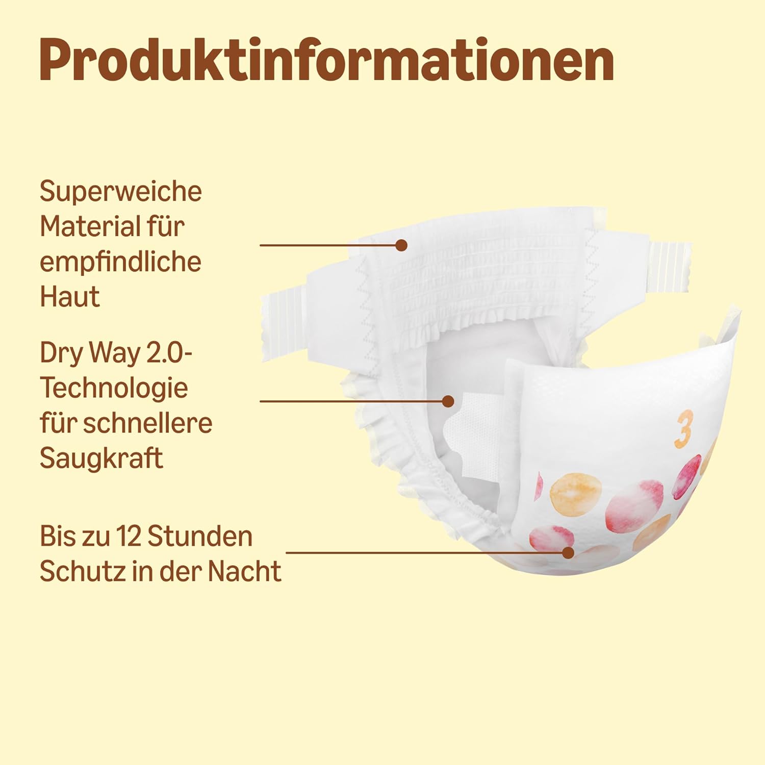 By Amazon Ultra Dry Windeln Größe 5 (10-16 kg) - MONATSBOX, Weiß, 152 Stück (2 Packungen mit 76) (Früher Unter Der Marke Mama Bear, Identisches Produkt)