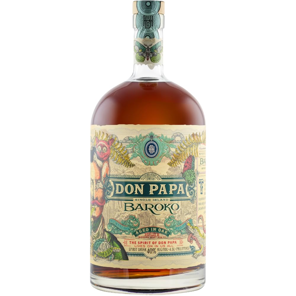 Don Papa Masskara | Rumbasis mit exotischen, philippinischen Früchten und Honig verfeinert | 700ML