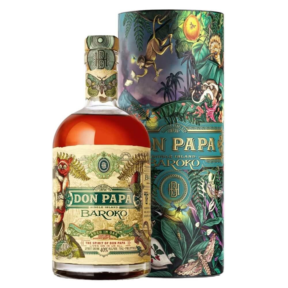 Don Papa Masskara | Rumbasis mit exotischen, philippinischen Früchten und Honig verfeinert | 700ML