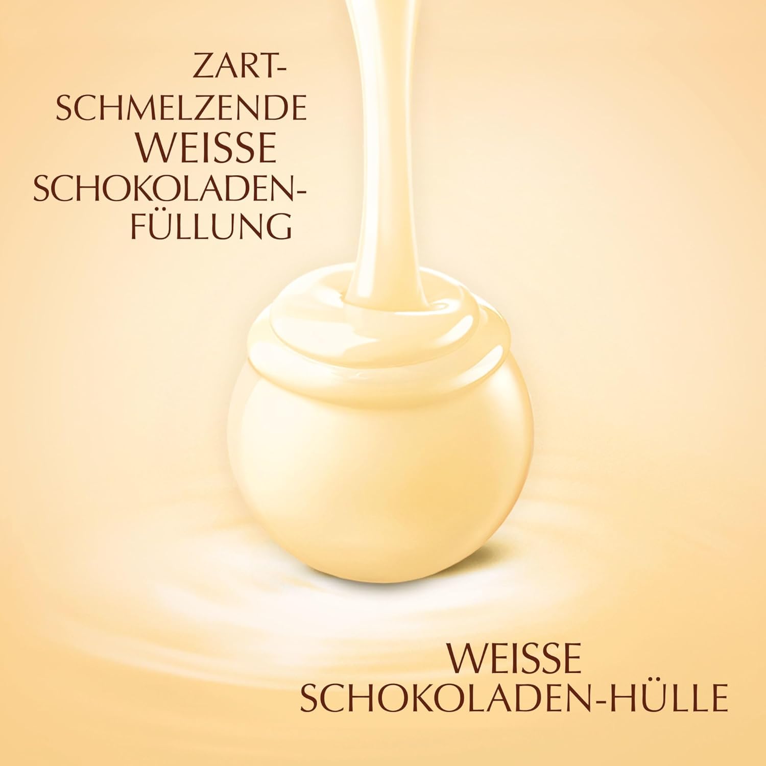 Lindt LINDOR Schokoladen Kugeln weiß | ca. 80 mit zartschmelzender Füllung | Großpackung, Pralinen-Geschenk, Schokoladengeschenk, 1kg