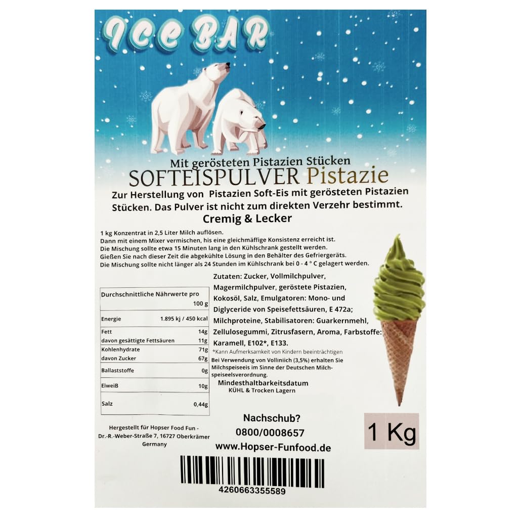 Ice Bär Softeispulver (Vanille)