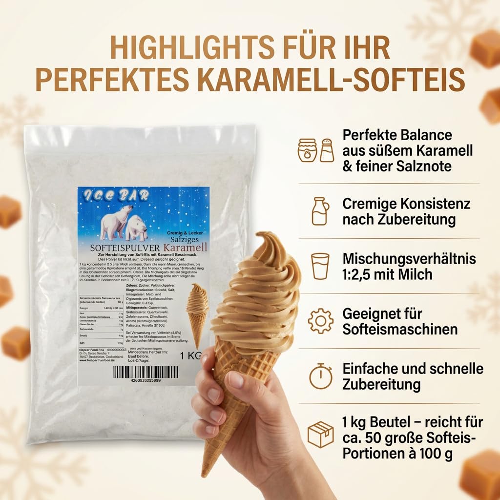 Ice Bär Softeispulver (Vanille)