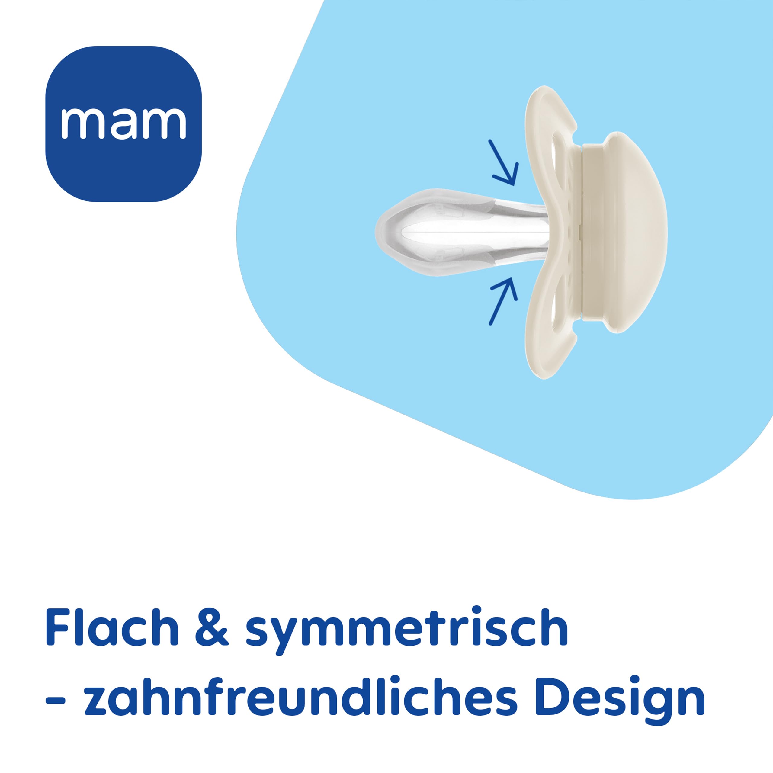 MAM Original Day & Night Matt Schnuller | 0-6 Monate | Schnuller für Neugeborene | 94% Akzeptanz | Babyschnuller beugt Zahnfehlstellungen vor | SkinSoft Silikon | Schaf/Hase | 4 Stück