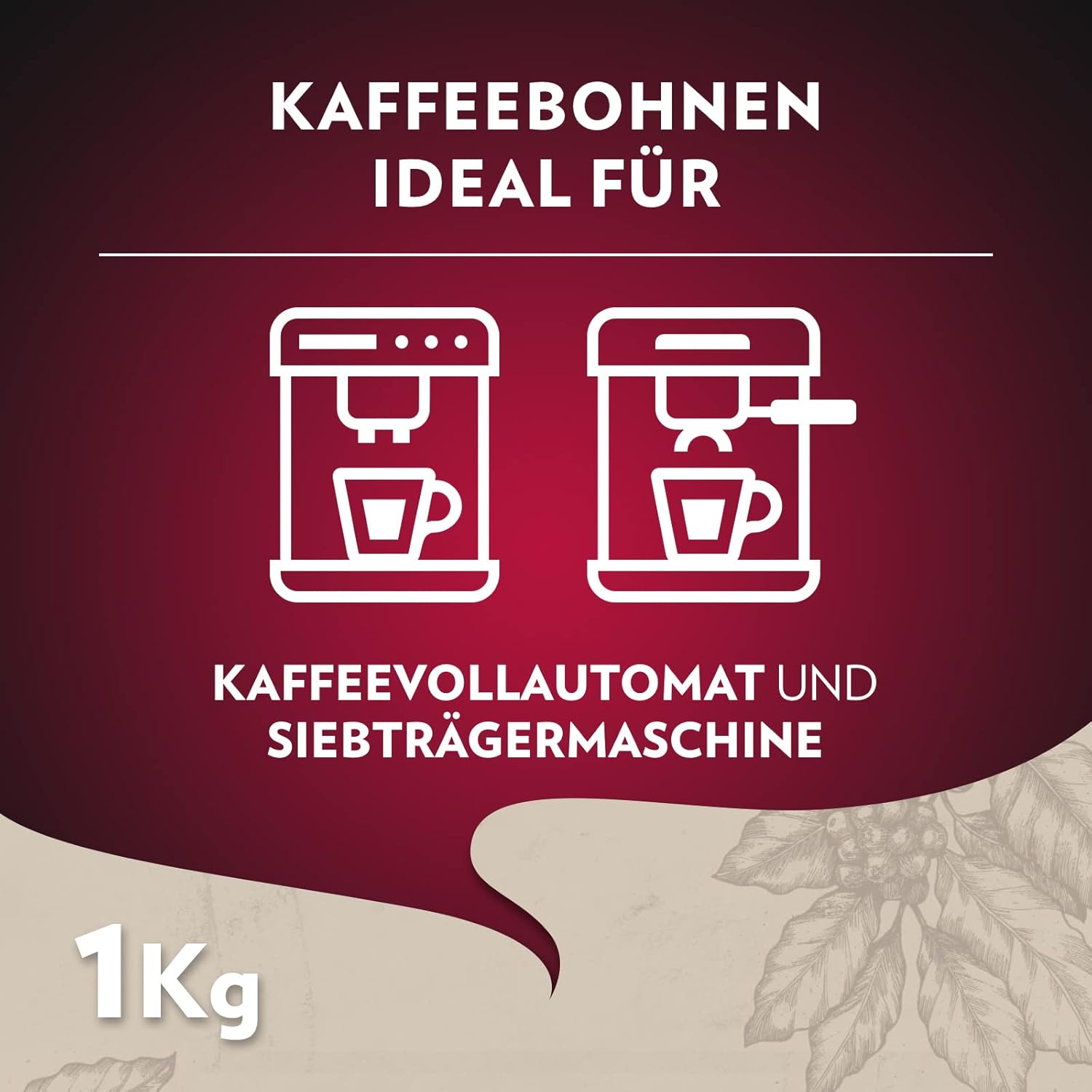 Lavazza, Espresso Italiano Cremoso, Arabica und Robusta Kaffeebohnen, mit Aromanoten von Gewürzen und Kakao, Intensität 8/10, Mittlere Röstung, 1 Packung mit 1 Kg