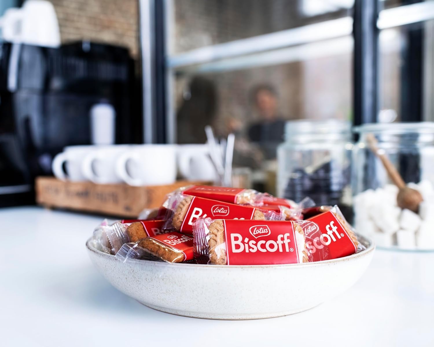 Lotus Biscoff | Orginal Karamellisierter Keks | 300 Einzeln Verpackte Kekse | Einzigartiger Knuspriger Geschmack | Vegan | Kein Zusatz von Aromen oder Farbstoffen | 1.875 kg