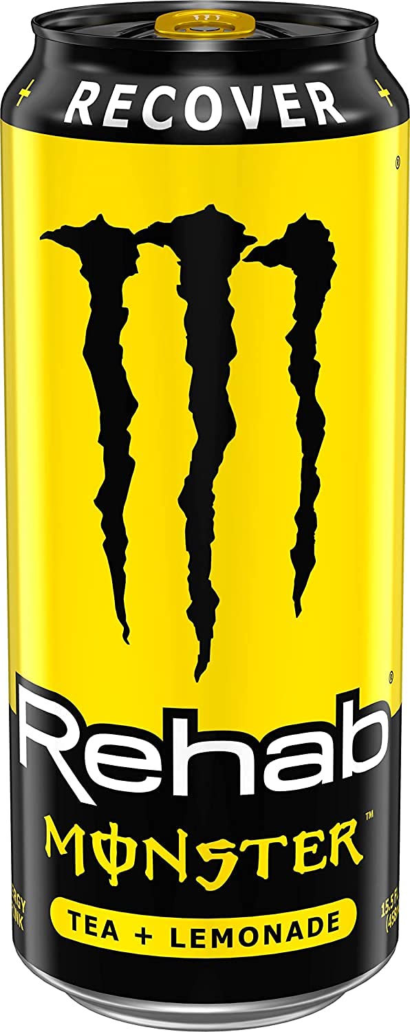 Monster Energy, Lo-Carb Monster, Low Carb Energy Drink, 16 Ounce | Pack of 15
