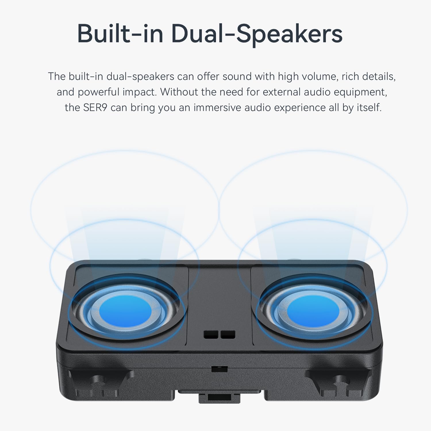Beelink SER3 Mini PC, AMD Ryzen 3 3200U(14nm, 2C/4T) up to 3.5GHz, Mini Gaming Computer 16GB DDR4 RAM 500GB PCIE3.0 X4 SSD, Micro PC 4K@60Hz Dual Display, Mini Computer WiFi6/BT5.2/HTPC/W-11 Pro