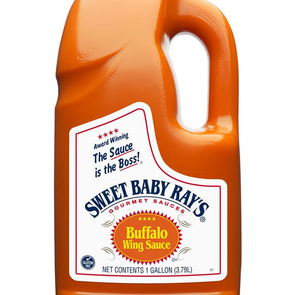 Sweet Baby Ray's Award Winning Sauce | Lemon Pepper Flavor | 64 oz Bottle | Kosher | Gluten Free | Made in the USA