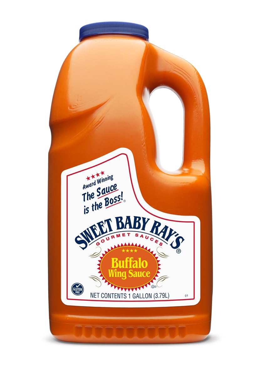 Sweet Baby Ray's Award Winning Sauce | Lemon Pepper Flavor | 64 oz Bottle | Kosher | Gluten Free | Made in the USA