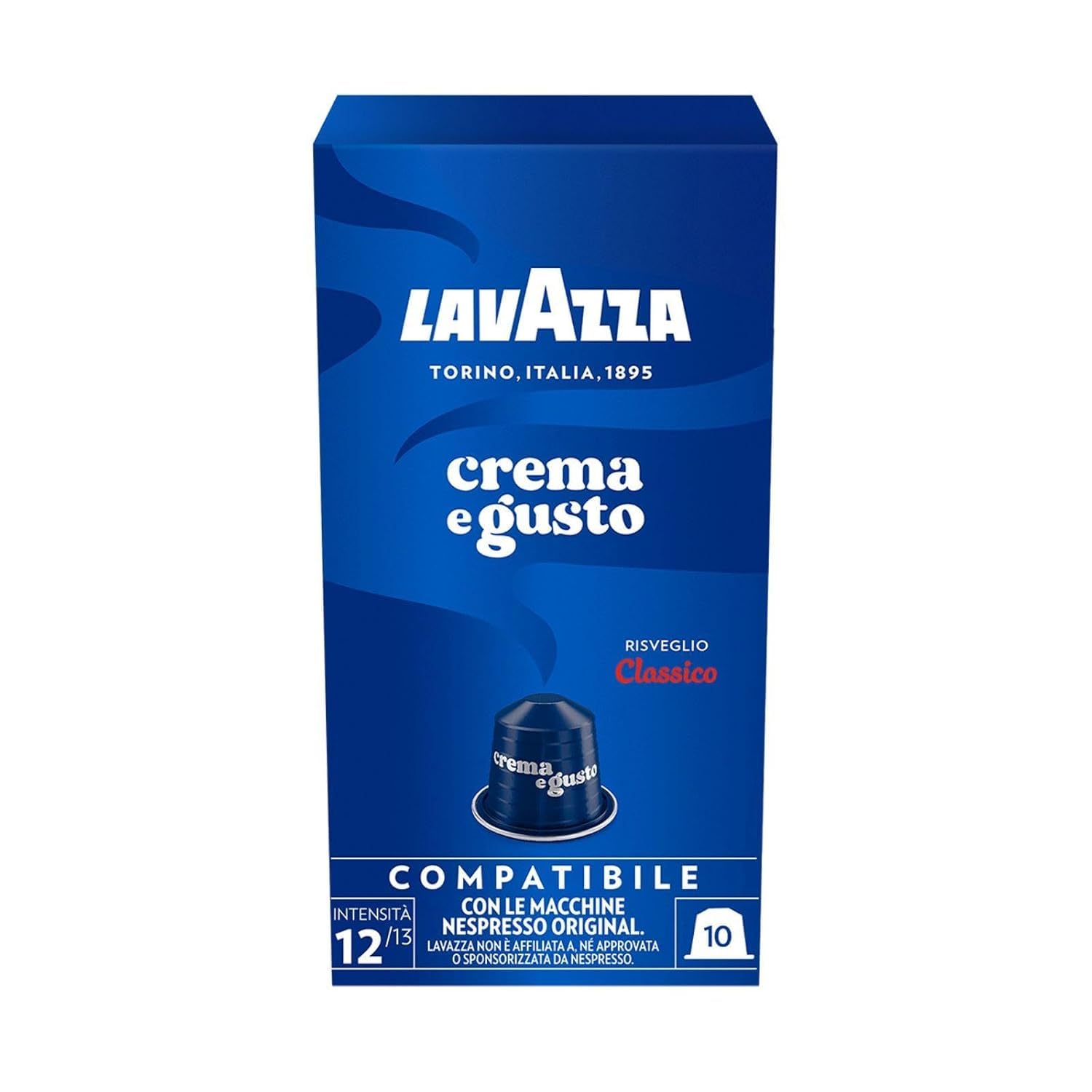 Lavazza Espresso Qualita Rossa , vollmundiger und ausgewogener Espresso, 30 Kapseln, Nespresso kompatibel