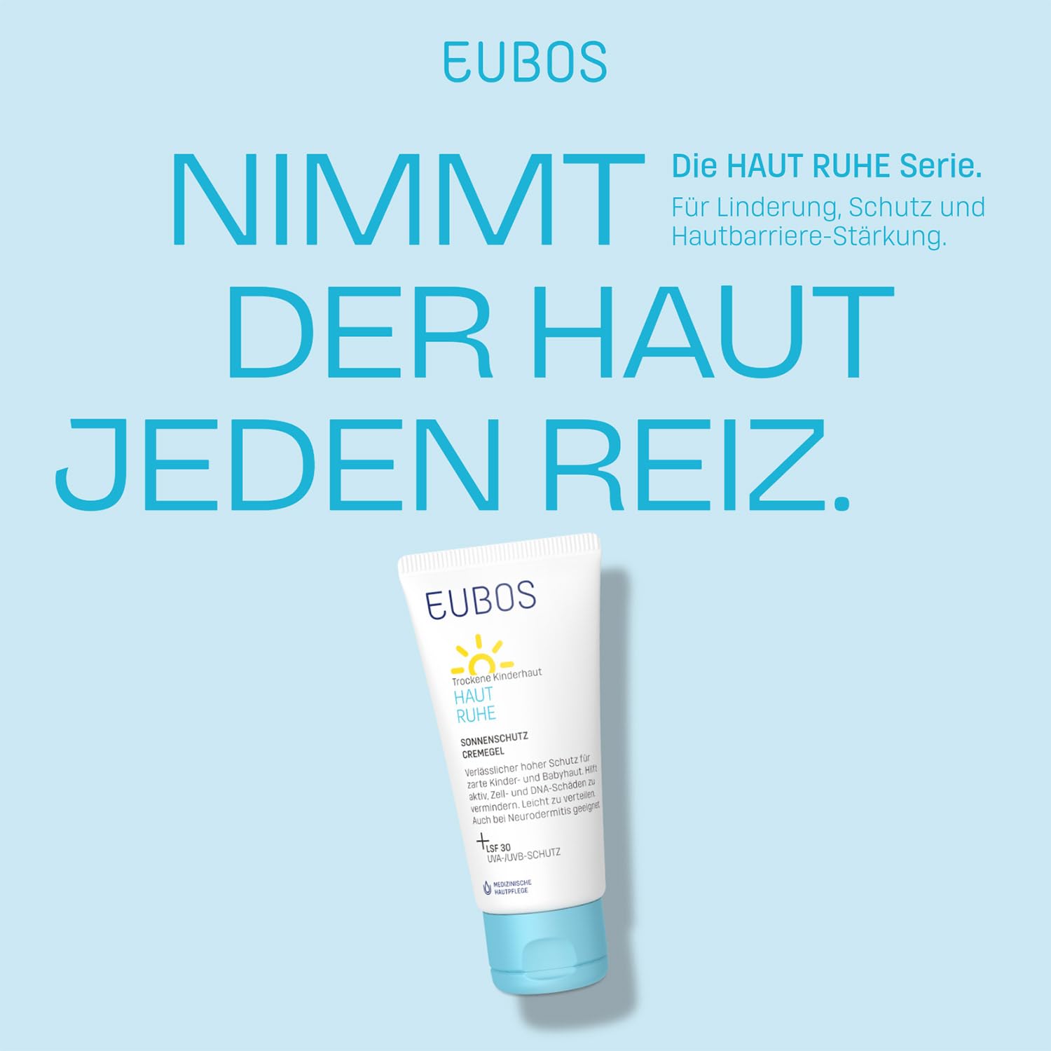 EUBOS Kinder Haut Ruhe Lotion, 125 ml Lotion