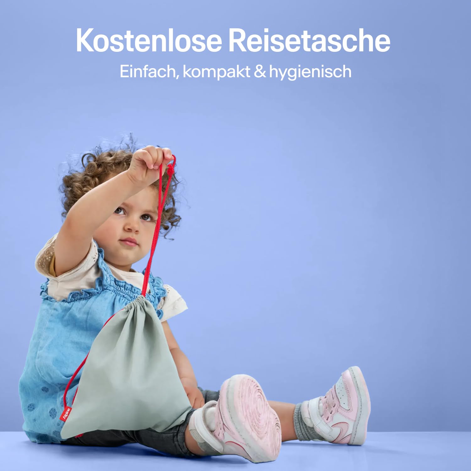 Alpine Muffy Baby Classic - Gehörschutz für Babys - Verstellbares ANTI-SLIP-Kopfband bis 48 Monate - In Deutschland auf Sicherheit getestet - Lärmschutz Kopfhörer verhindert Gehörschäden, Schwarz