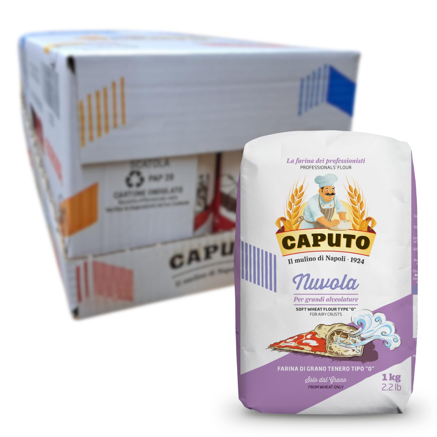 CAPUTO - Caputo Farina Cuocco Tipo 00, 10er pack (10 X 1000 GR)