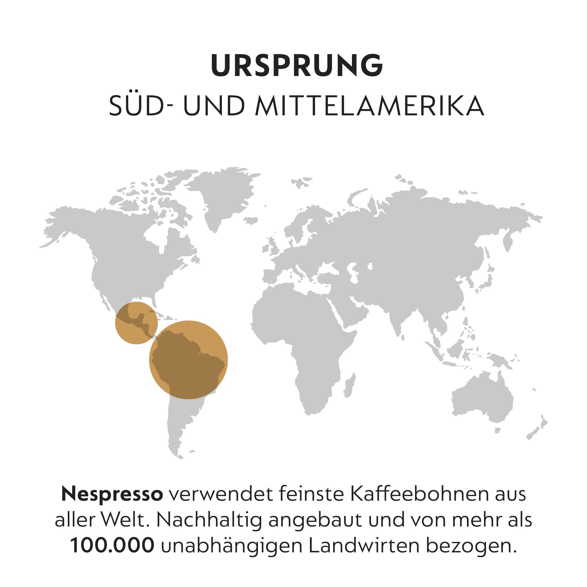 NESPRESSO ORIGINAL Ispirazione Italiana Auswahl 100 Kaffeekapseln | Arabica & Robusta Kaffee | Mittlere bis dunkle Röstung