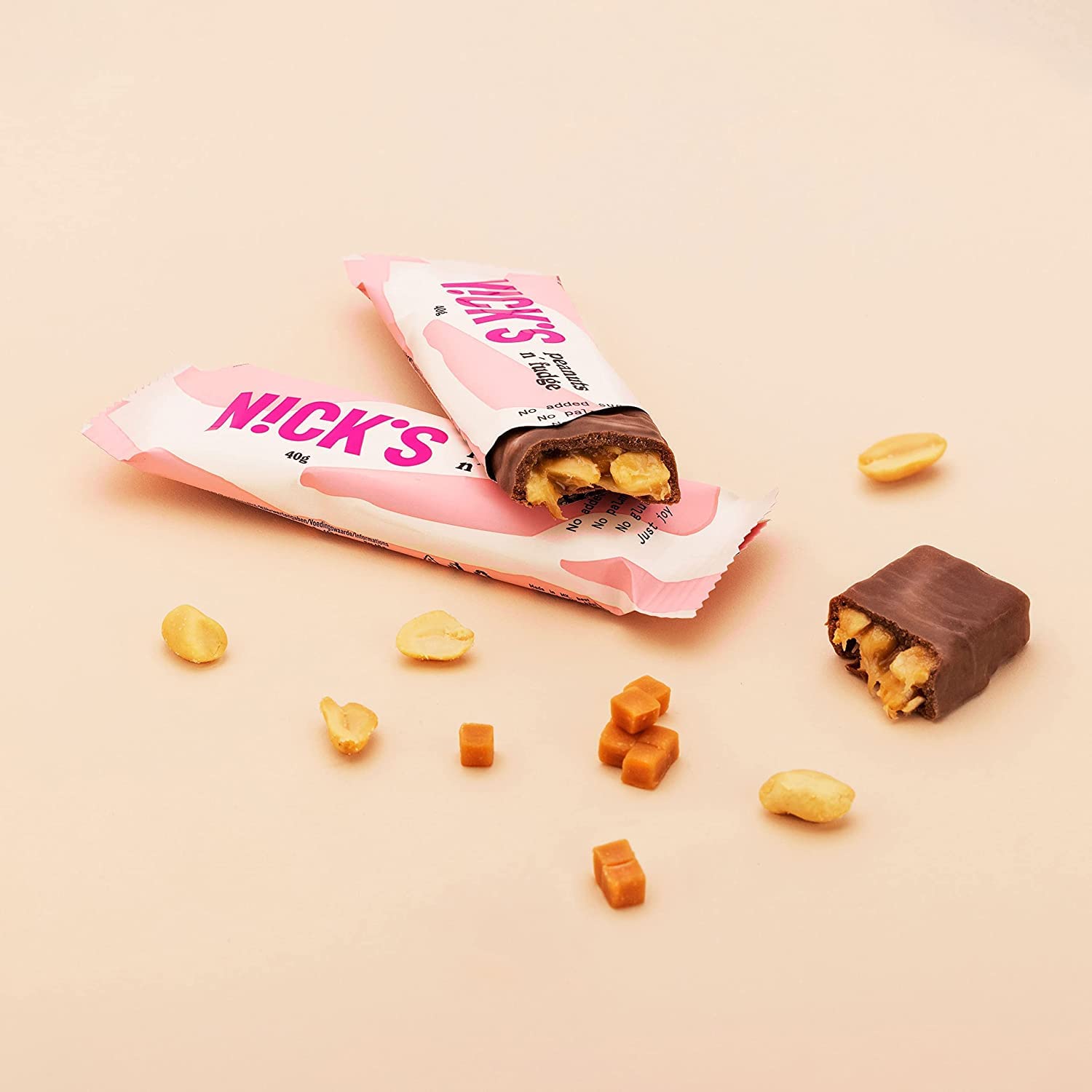 NICKS Keto Riegel Coconut, Schokolade Kokos Snacks, 175 Kalorien, 2 Net carbs, ohne Zuckerzusatz, Glutenfrei, Low carb Süssigkeiten (15x40g)