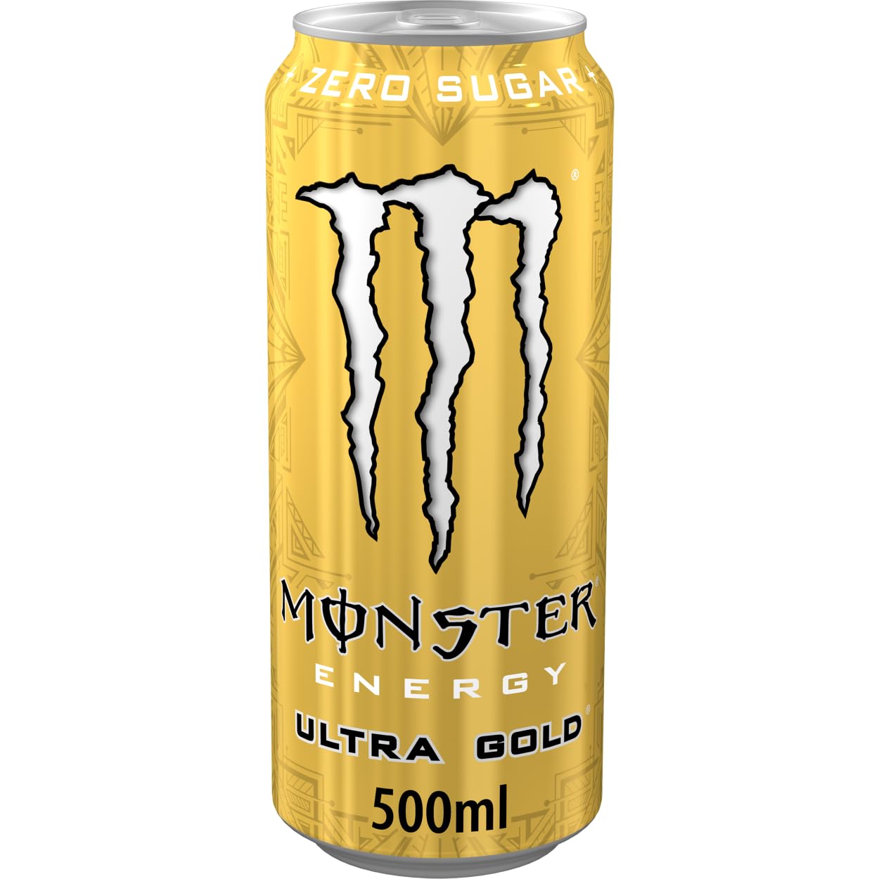Monster Energy Ultra Fiesta - koffeinhaltiger Energy Drink mit leichtem Mango-Geschmack - ohne Zucker und ohne Kalorien - in praktischen Einweg Dosen (12 x 500 ml)