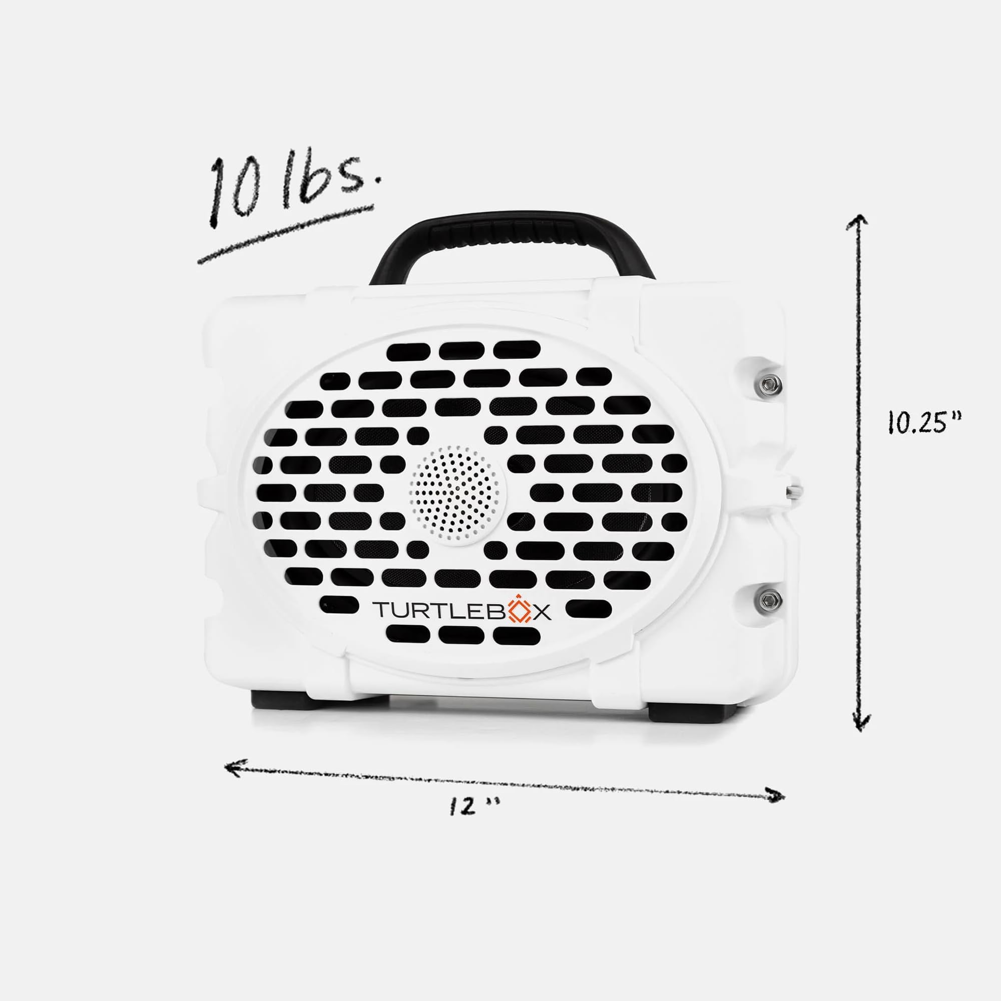 Turtlebox Original Gen 3: Portable Outdoor Bluetooth Speaker – Ultra-Loud (120dB), Waterproof (IP67), Rugged, Impact-Resistant, 3-Day Battery | Party Mode: Unlimited Pairing for Stereo Sound, Tan
