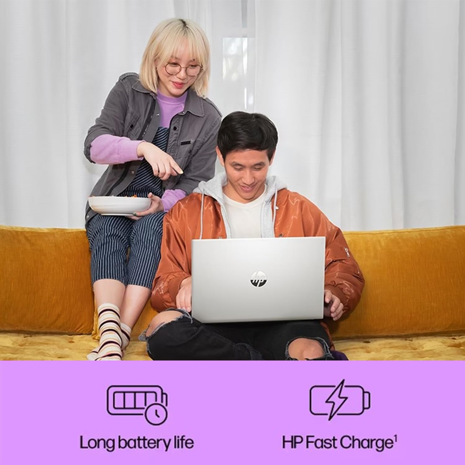 HP 15.6" FHD Laptop 2026 Edition with Copilot AI, 16GB RAM, 256GB SSD, Intel Processor, Long Battery Life, Lightweight 3.64 lbs, Microsoft 365, Windows 11 for Students & Office