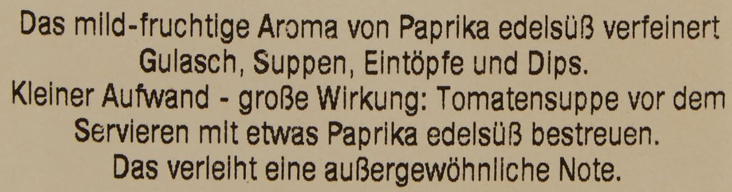 Fuchs Professional - Paprika edelsüß mild | Mildes Gewürz für Gulasch, Saucen und Dips | Profi-Qualität für Großverbraucher und Gastronomie | 1 kg im recyclebaren Beutel
