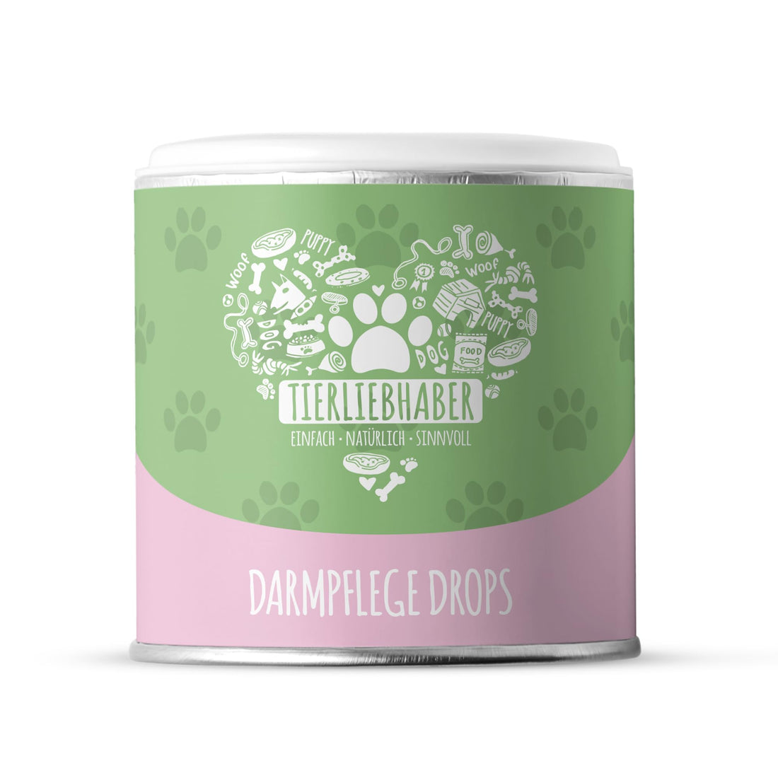 TIERLIEBHABER – Gras- & Kotfresser Drops bei Sodbrennen Hund mit Ulmenrinde für Hunde – Tierärztlich entwickelt – Hund Sodbrennen Drops angereichert mit Moor und Fenchel – 350 g mit ca. 160 Drops