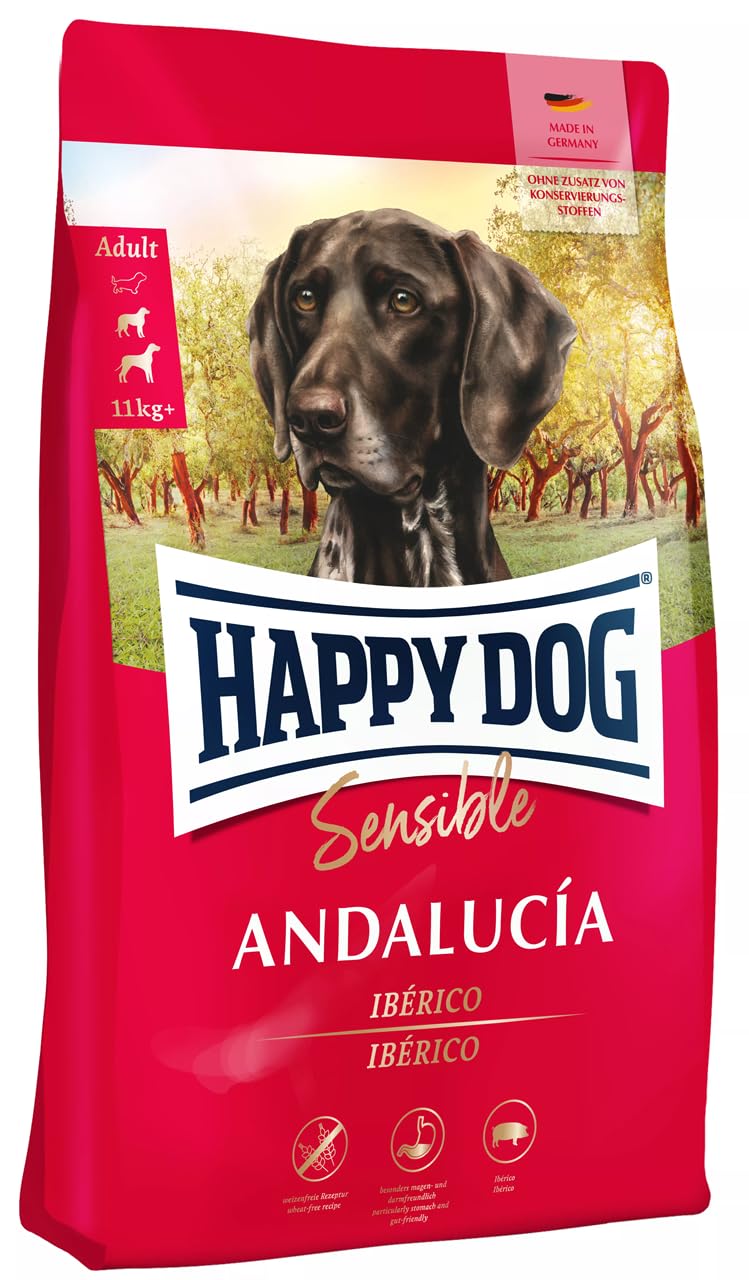 Happy Dog Sensible Neuseeland - M - Trockenfutter, Hundefutter - Geschmacksrichtung Lamm - 12,5kg