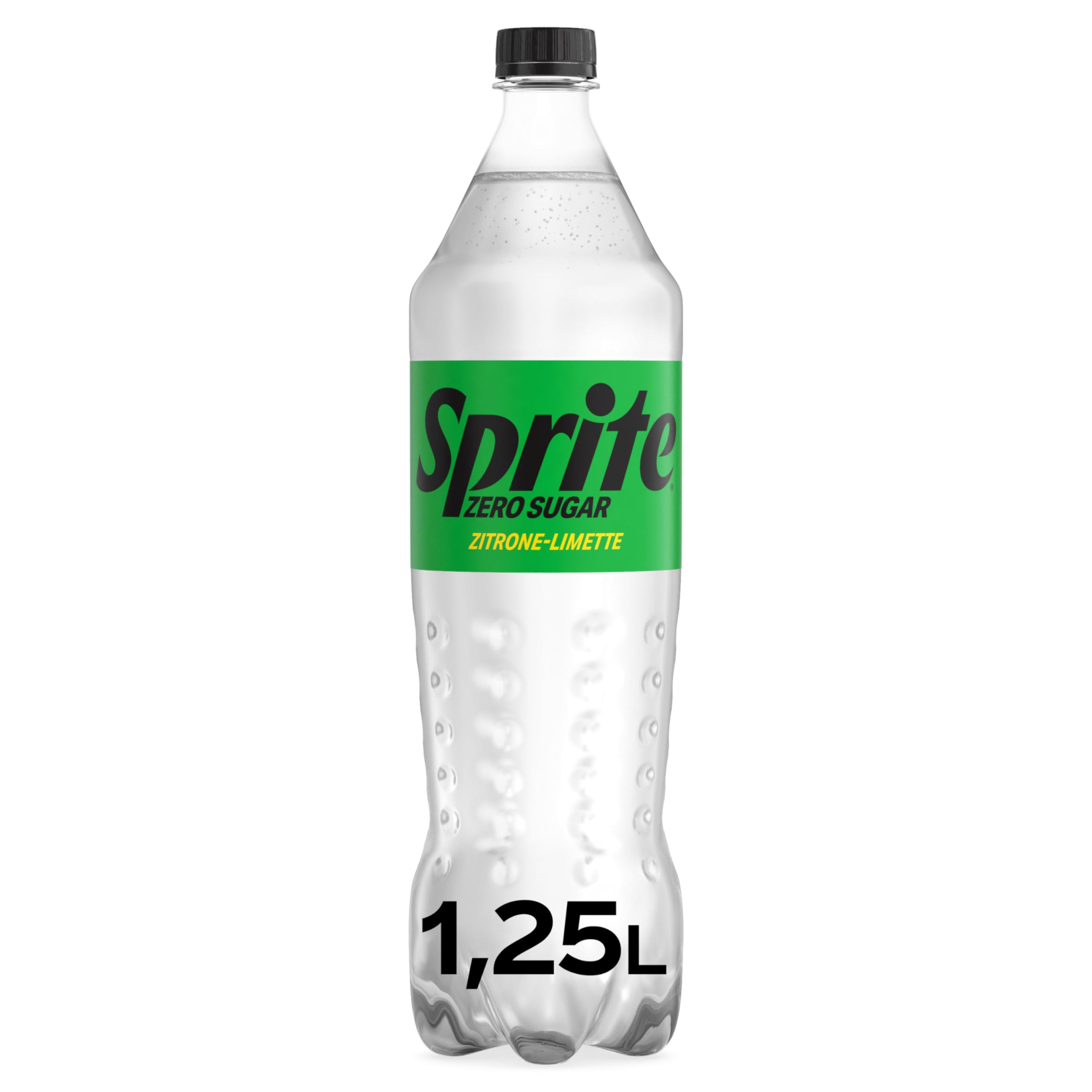 Sprite Zero Sugar - maximale Erfrischung mit Limetten und Zitronen-Geschmack - erfrischendes Softgetränk ohne Zucker und ohne Kalorien in Einweg Flaschen (4 x 1500 ml)