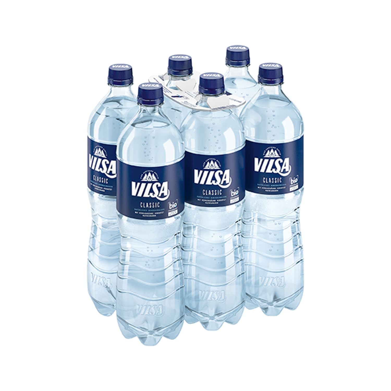 VILSA Mineralwasser Classic, 6 x 1,00 l PET (Packung mit 4)