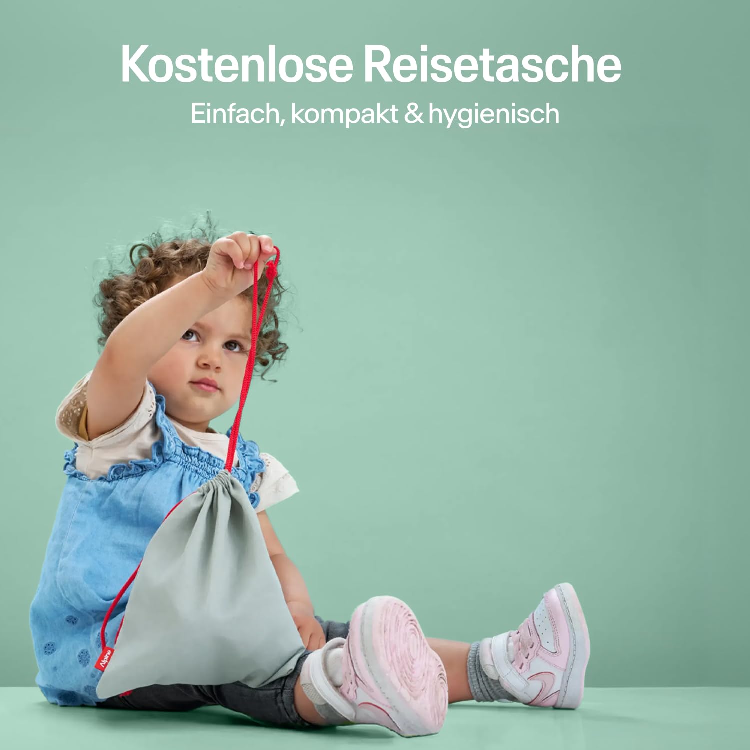 Alpine Muffy Baby Classic - Gehörschutz für Babys - Verstellbares ANTI-SLIP-Kopfband bis 48 Monate - In Deutschland auf Sicherheit getestet - Lärmschutz Kopfhörer verhindert Gehörschäden, Schwarz