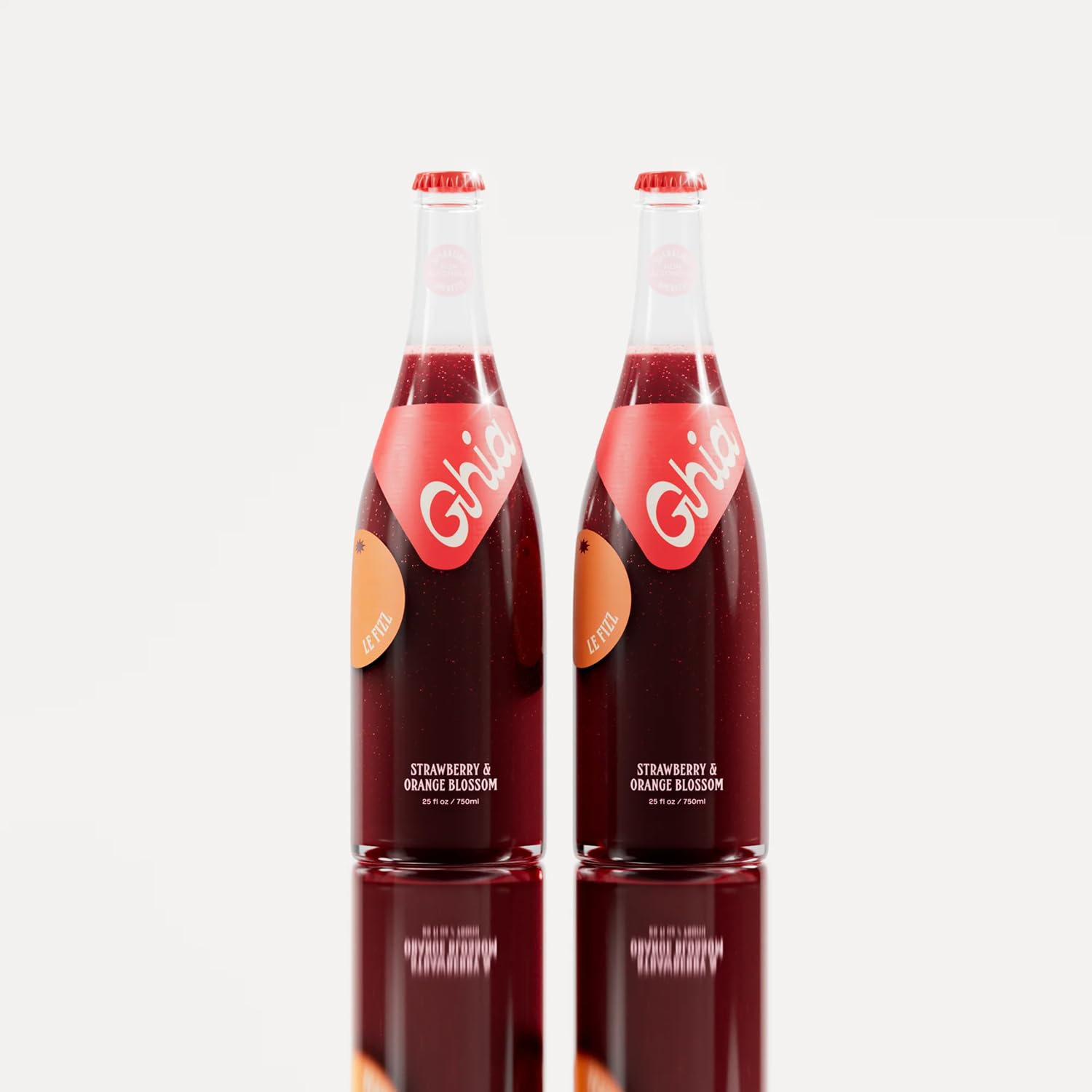 Ghia Non-Alcoholic Apéritif - 500ml | Botanical Mediterranean-Inspired Spirit Cocktail Mixer with Notes of Citrus, Rosemary & Bitter Herbs - Vegan, No Added Sugar, No Artificial Flavors, Caffeine-Free