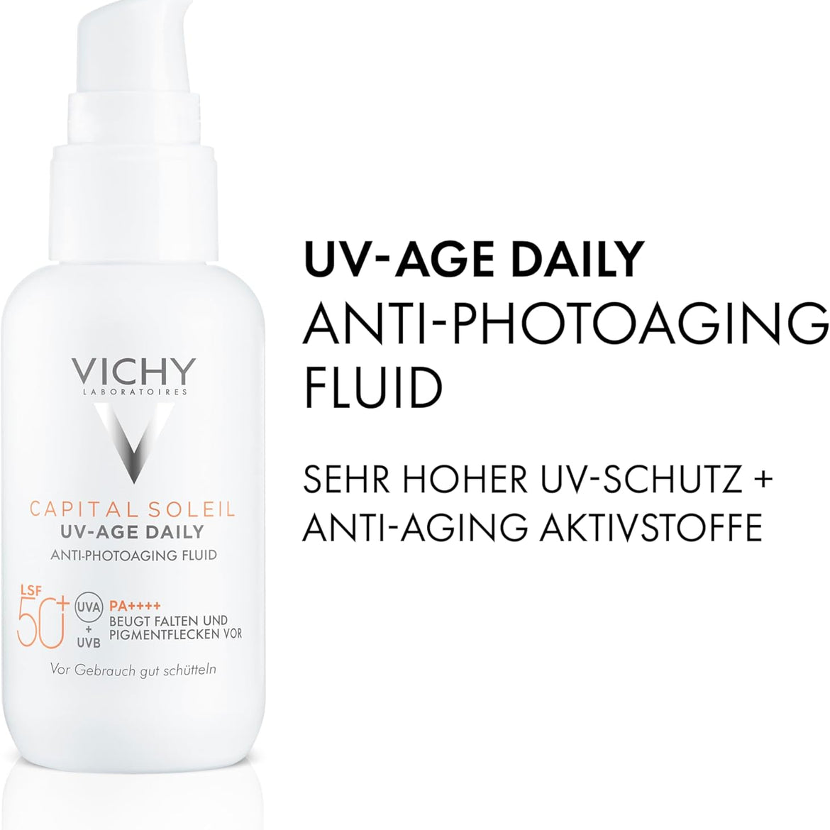 Vichy Capital Soleil UV - Age Anti Ageing Sunscreen SPF 50+ with Niacinamide 40ml