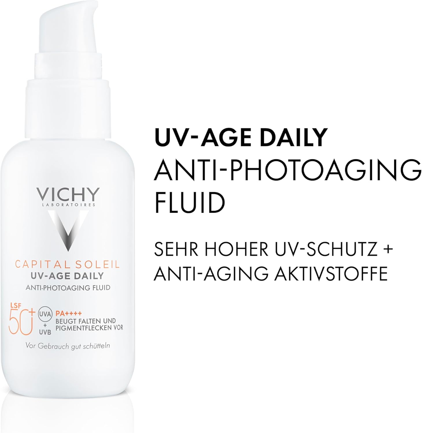 Vichy Capital Soleil UV - Age Anti Ageing Sunscreen SPF 50+ with Niacinamide 40ml