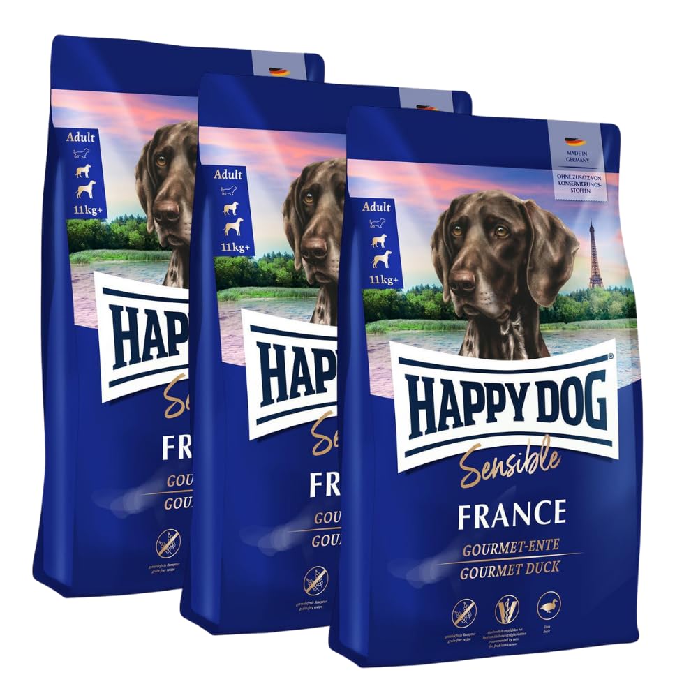 Happy Dog Sensible Neuseeland - M - Trockenfutter, Hundefutter - Geschmacksrichtung Lamm - 12,5kg