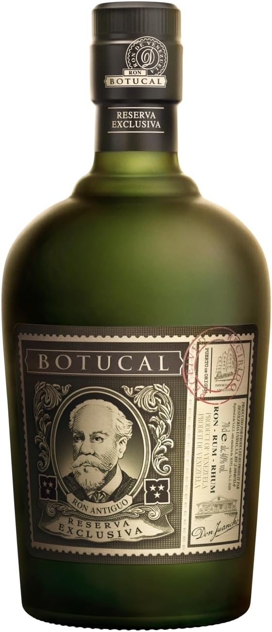 Botucal Reserva Exclusiva Rum - Geschenkempfehlung- Komplex und ausgewogen, mit einem langanhaltenden, verführerischen Abgang -0.7L/40% Vol.