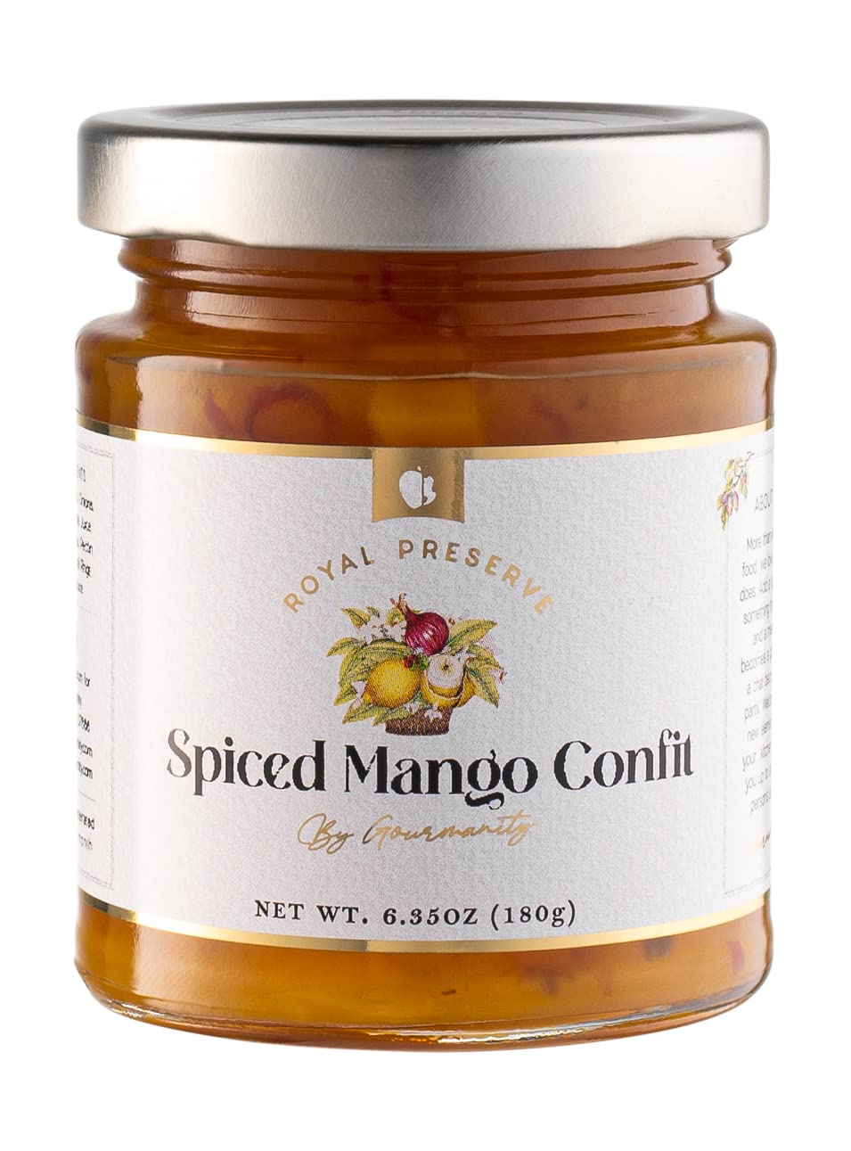 Gourmanity Savory Jam Gift Set, Full Repertoire of Royal Preserve Confits, Onion Jam, Lingonberry Jam & Mango Chutney, All Natural, Non-GMO, Product of Belgium, 6.35oz (Pack of 3)