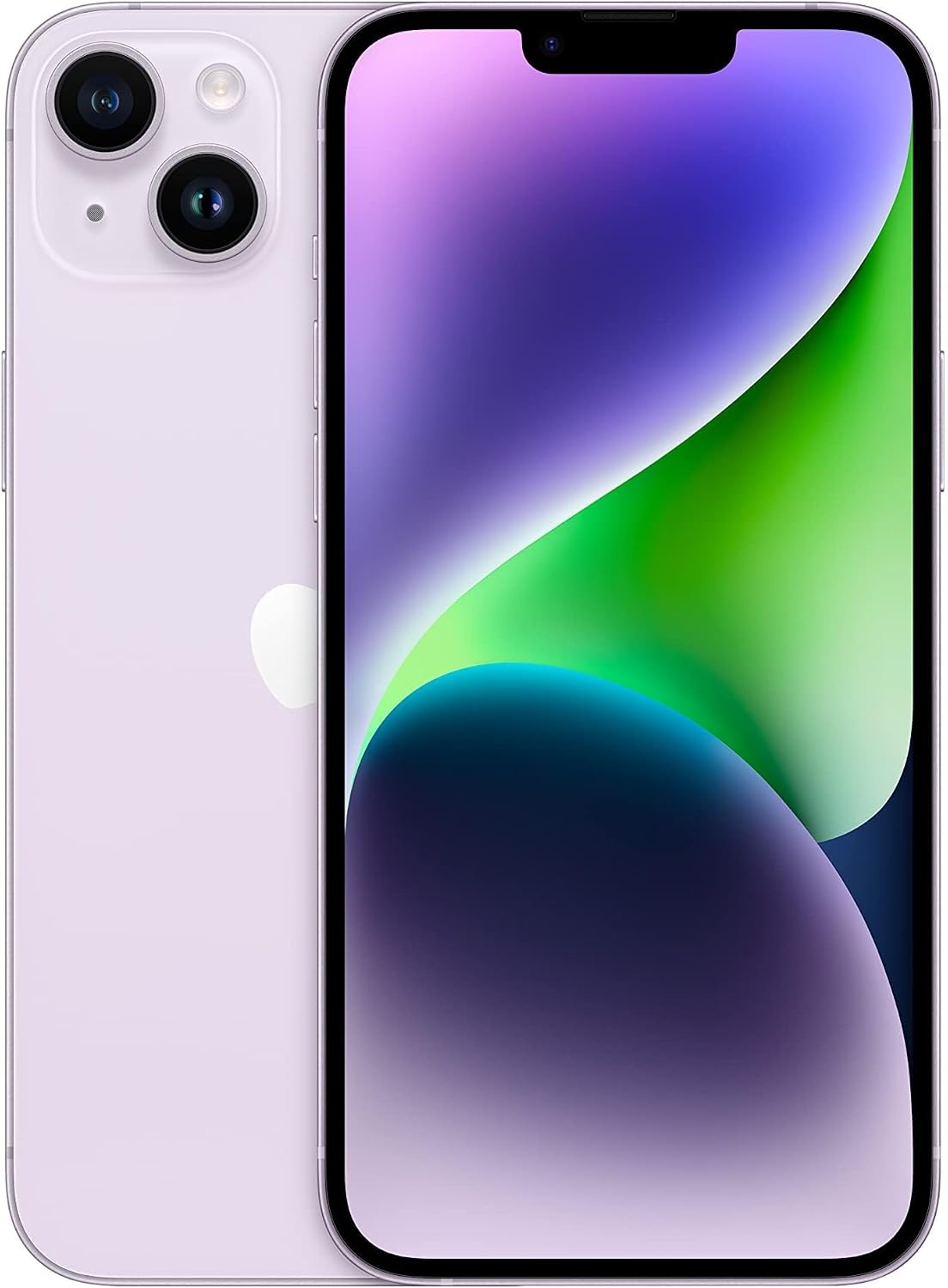 Apple iPhone 14 Plus, 128GB, Yellow - Unlocked (GSM Only) (Renewed)