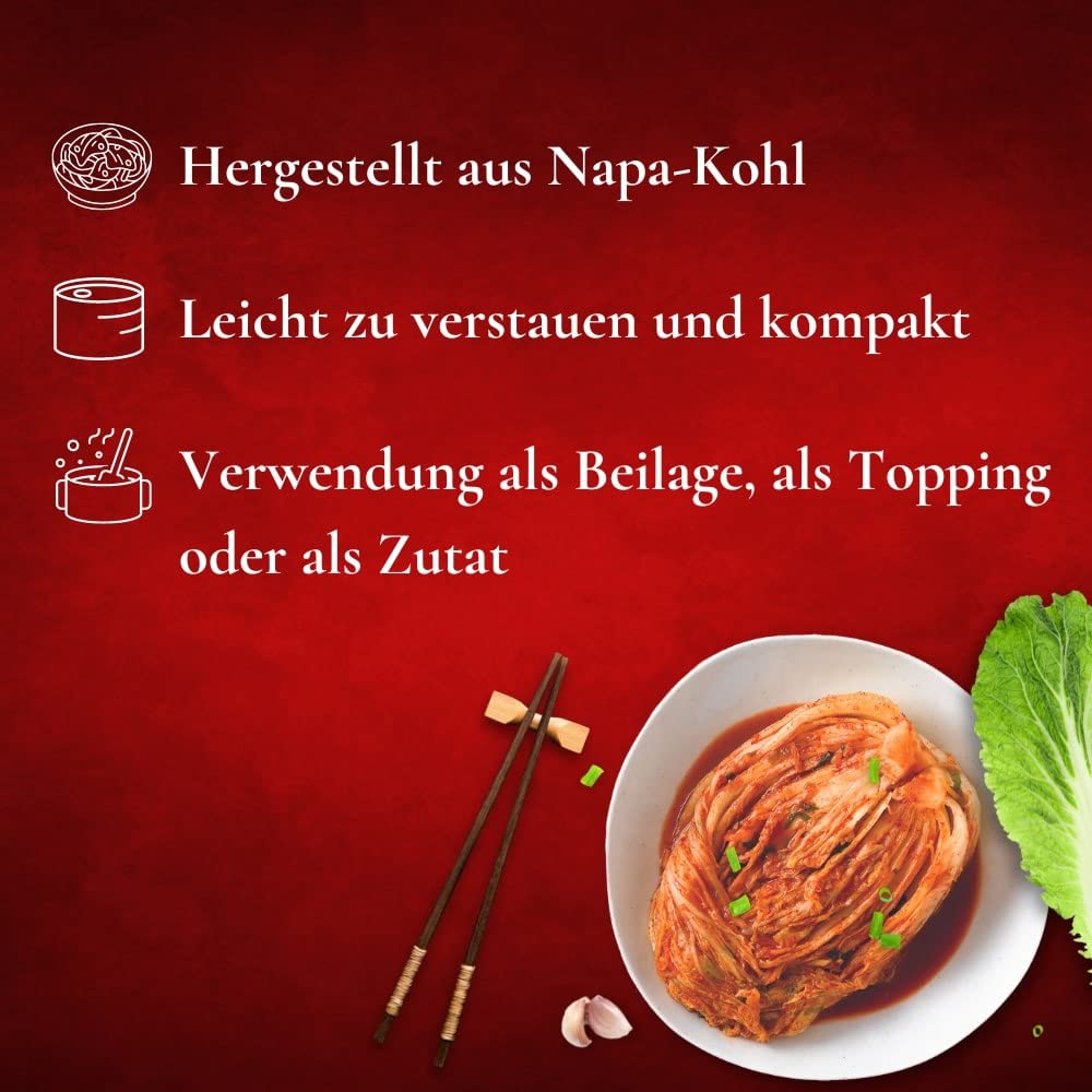 JONGGA - Gebratenes Kimchi - Multipack (12 X 160 GR)