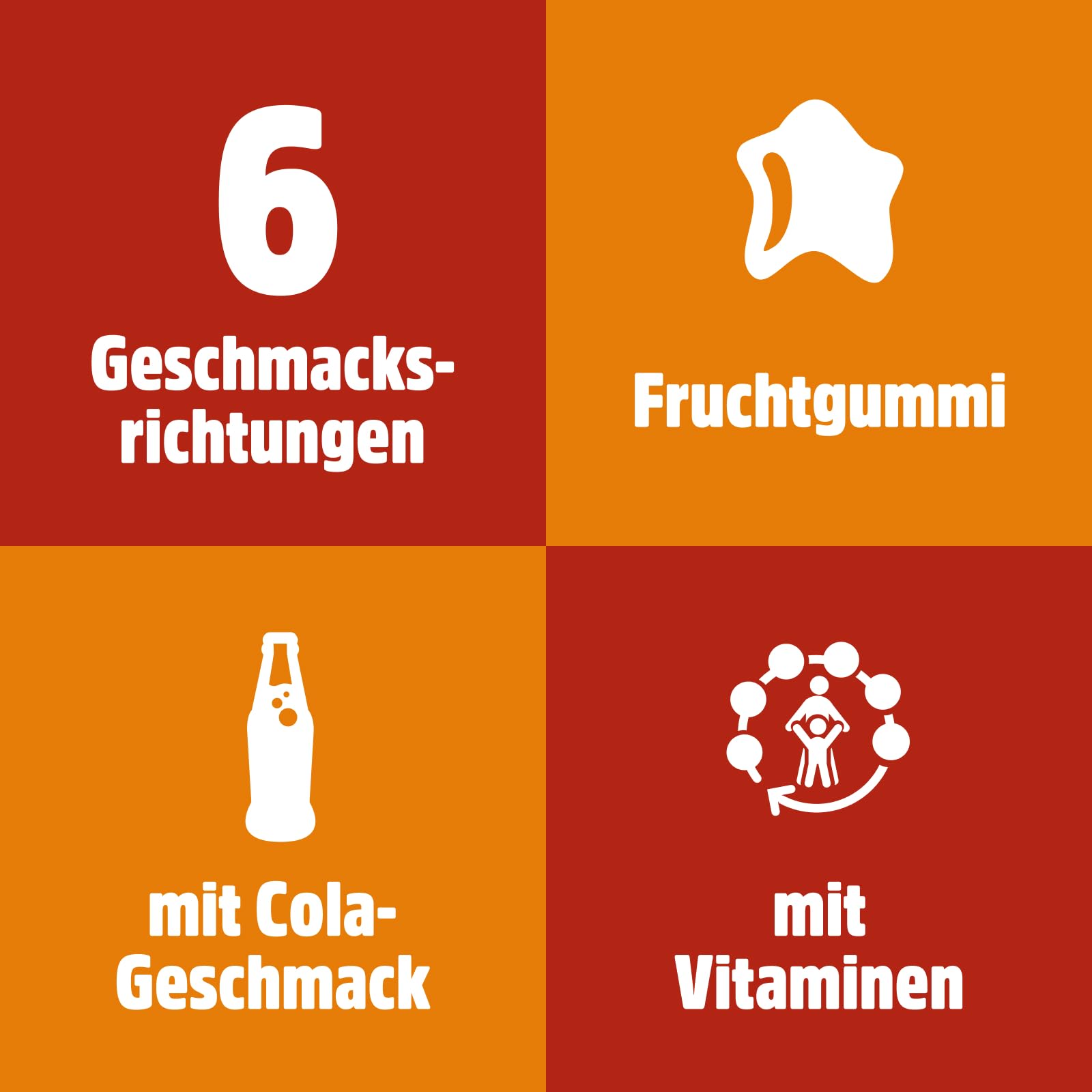 nimm2 Lachgummi Happies – 1 x 325 g – Fruchtgummis mit Fruchtsaft und Vitaminen – Süßigkeit in sechs Geschmacksrichtungen