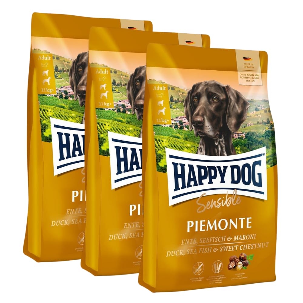 Happy Dog Sensible Neuseeland - M - Trockenfutter, Hundefutter - Geschmacksrichtung Lamm - 12,5kg