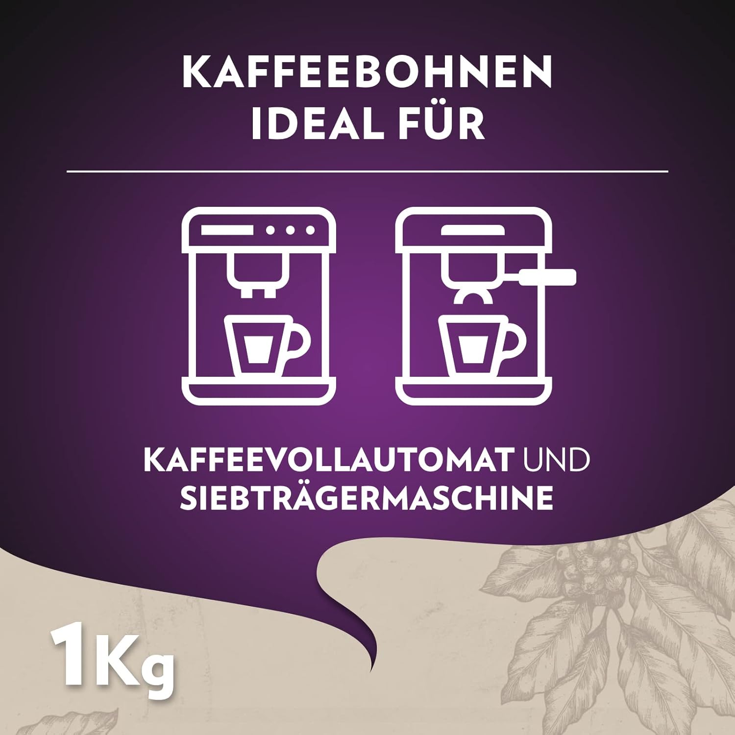 Lavazza, Espresso Italiano Cremoso, Arabica und Robusta Kaffeebohnen, mit Aromanoten von Gewürzen und Kakao, Intensität 8/10, Mittlere Röstung, 1 Packung mit 1 Kg