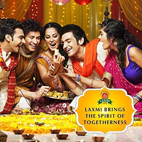 Laxmi Brand, Extra Long Grain Basmati Rice, Free Saffron Included, Made Pure, Made Fresh, Tradition of Quality Since 1972, House of Spices, Product of India (10lb)