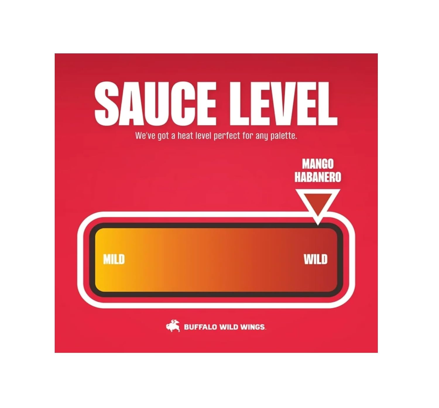 Buffalo Wild Wings Mango Habanero Sauce - Pack of 2 - Elevate your Sauce Game - Feel the Burn with Mango Habanero - Two Sensations One Bottle