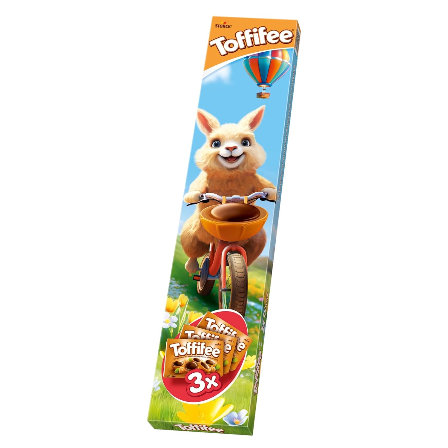 Toffifee White Chocolate – 1 x 125 g – Haselnuss in Karamell mit heller Creme und weißer Schokolade – ideal zum gemeinsamen Naschen und Teilen