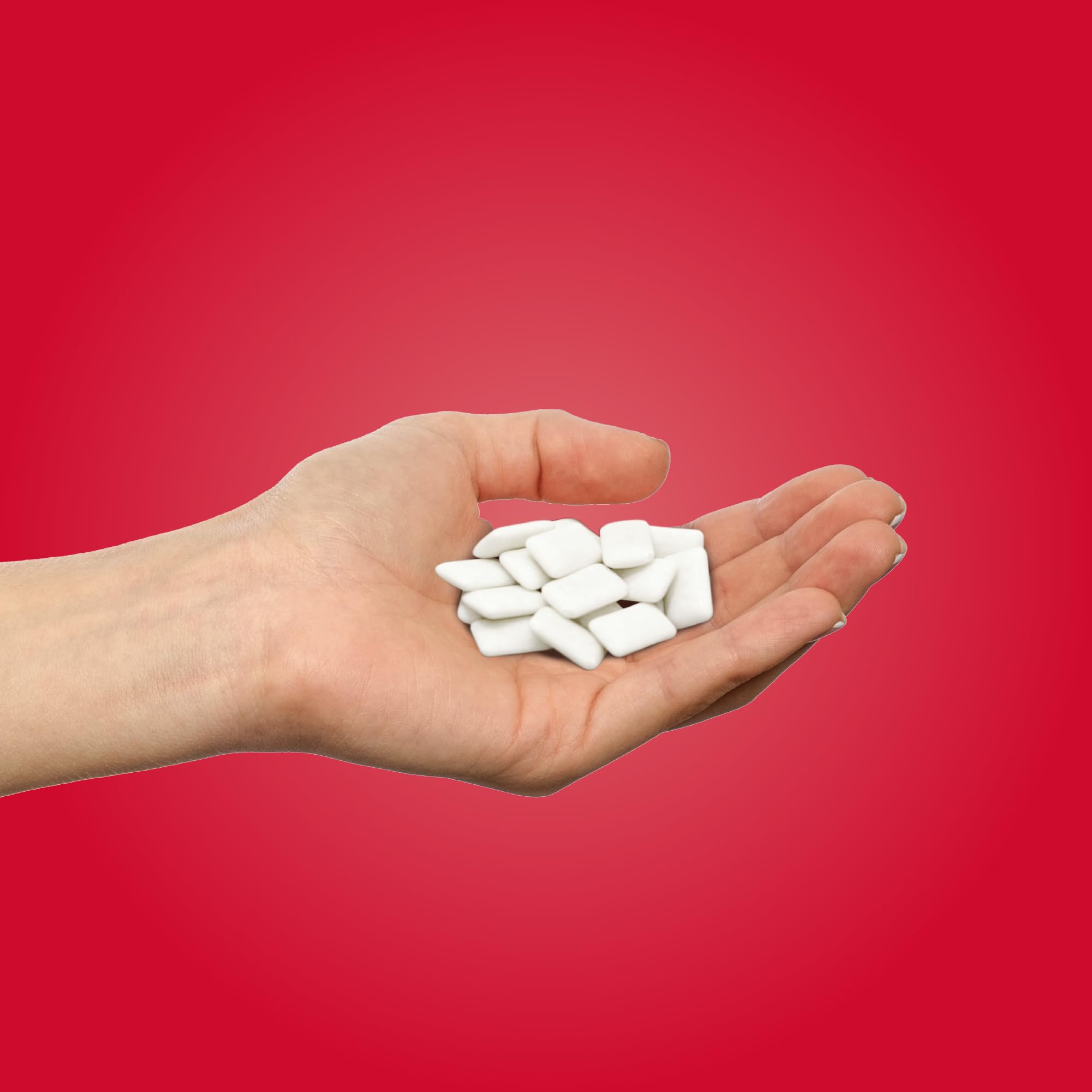 PUR Gum | Zuckerfreier Kaugummi | Mit Xylit | Vegan, Aspartamfrei & Glutenfrei | Natürlicher Kaugummi Mit Spearmint-Geschmack, 55 Stück (3er Pack)
