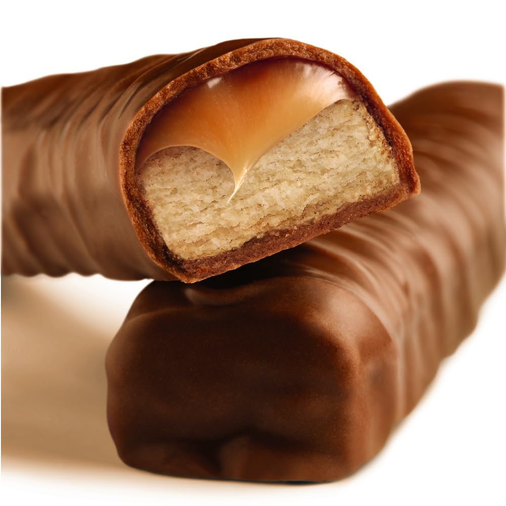 Twix Milchschokoladenriegel mit Keks und Karamell, Schokolade, 32 Snack-Riegel à 50g